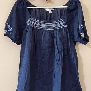 AMERICAN EAGLE Boho Peasant Blouse - Size 14